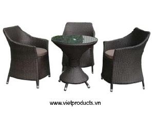 Garden Wicker Table Set