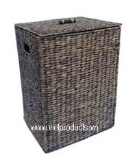 water hyacinth laundry basket