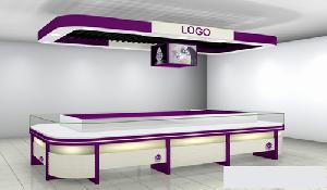 Led Lighting System Display Cabinets For Jewellery Store