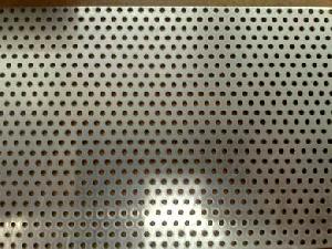 perforated round hole pattern