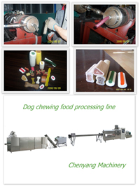 Dog Chewing / Jam Center Pet Food Making Machine