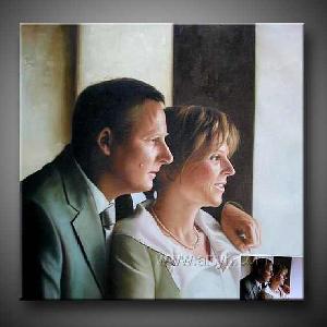 paypal acceptable portrait oil painting