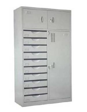 Plastic-sprayed Steel Multi-function Information Cabinet