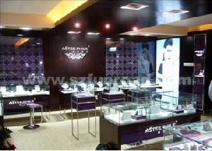 Trade Show Jewelry Display Cabinets, Display Case For Jewelry In Showroom