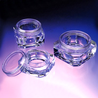 Plastic Cosmetic Pots