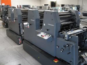 1995 heidelberg print master gto 52 4 four colour offset press machines