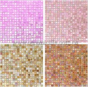 Crystal Glass Mosaic Tile, Glass Wall / Floor Tile Yxgm-41