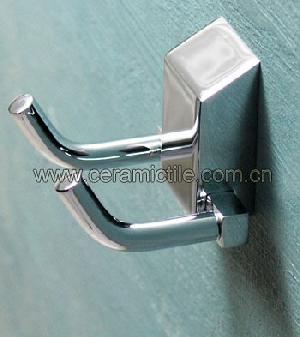 Double Robe Hook, Brass Robe Hook Yx-3159