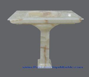 Onyx Pedestals Sinks And Basins