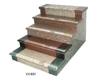 Granite Stone Steps, Stairs Entrance, Slab Granite