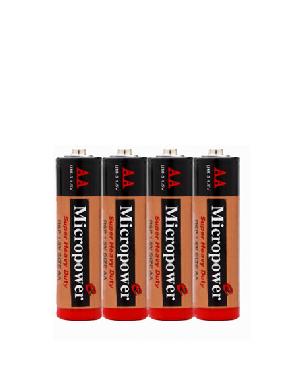 zinc carbon battery aa r6p