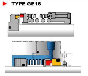 metal bellows seals ge16