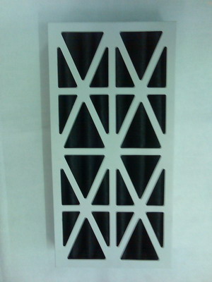 Panel Activated Carbon Filters In Cardboard Frame