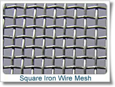 16 mesh electro galvanized square wire