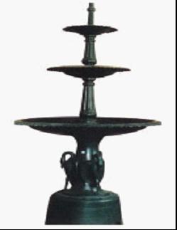 Cast Iron Fountain With Swan Srsp-2811