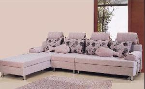 Upholstered Fabric Modern L Sharp Sofa, Stylish Seat, Sofa Sets, Living Room Seating, Furniture