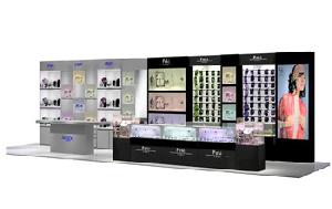 Display Cabinets, Showcases, Racks And Counters In The Retail Store
