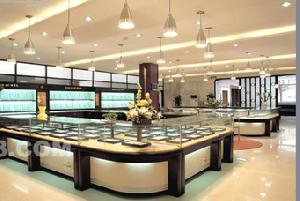 luxurious jewellery display cabinets showcases shop store