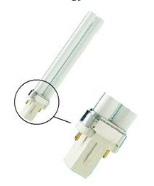 Pl-s 2-pin Single Tube, 2 Pin G23 Base, Compact Fluorescent