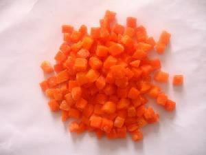 frozen carrot diced