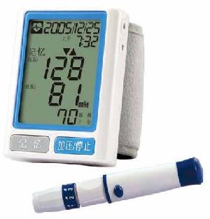 Blood Glucose And Blood Pressure Monitor