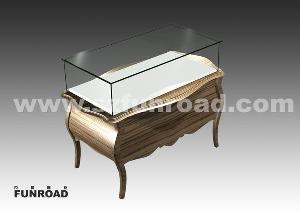 Wooden Glass Shop Counter Display Stands Display Case And Showcase For Jewelry Watch And Specia Gift
