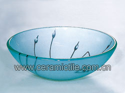 Glass Bowl Sinks, Glass Sink Basins A103