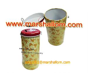 coin bank money box tin