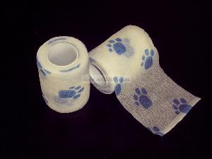 Pet Bandage, Pet First Aid Kit, Adhesive Stick Bandage Made By Non Woven Facbric Or Pure Cotton