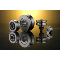 Track Rollers With  Inch V Inch Groove Profile Vee'd Bearings Type Lv