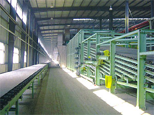 gypsum board line