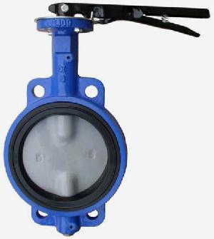 Din Cast Iron Wafer Type Butterfly Valve