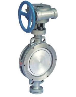 Din Stainless Steel Double Eccentric High Performance Butterfly Valve