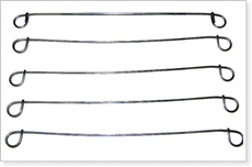 17 Gauge, 12 Inch 300mm Rebar Wire Ties For Sale