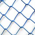 2.5 Inch Plastic Coated Chain Link Fence Mesh For Sale