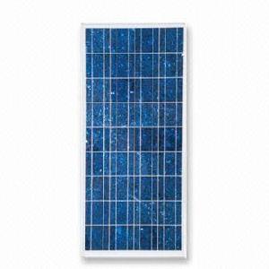 poly crystalline silicone solar panel 90w peak power 156 x 156mm cell