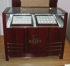 trade show jewelry display cabinets case shenzhen