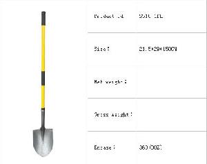 Shovel With Fiberglass Handle