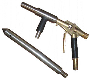 portable vacuum blast gun