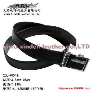 Leather Belt From A China Factory