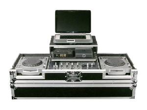 dj flight case laptop table