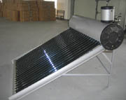 Integrated Pressurized Solar Water Heater, Assistant Tank, Vacuum Tube