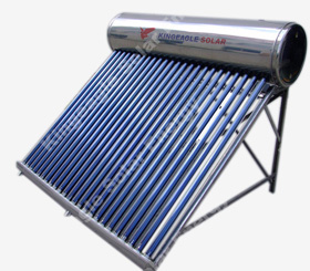 non pressure solar water heater energy geyser