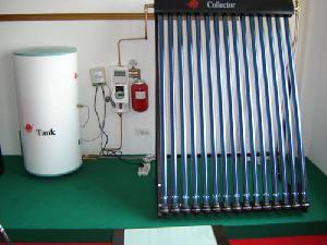 separated solar water heater vacuum tube glass collector