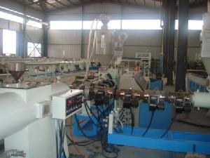 hdpe pp dual layer pipe extrusion line