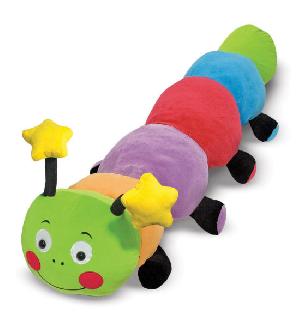 stuffed plush toy worm