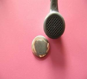 Round Speaker Grill Used For Earphone , Speaker