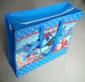 blue fish shopping bag