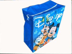 disney blue recycled pp shopping bag