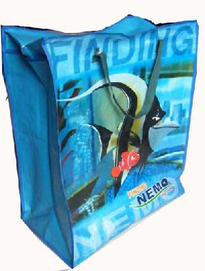 Nemo Fish In Ocean Recycled Pp Woven Bag With Zipper